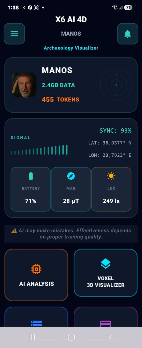 Home Dashboard — Archaeology Visualizer